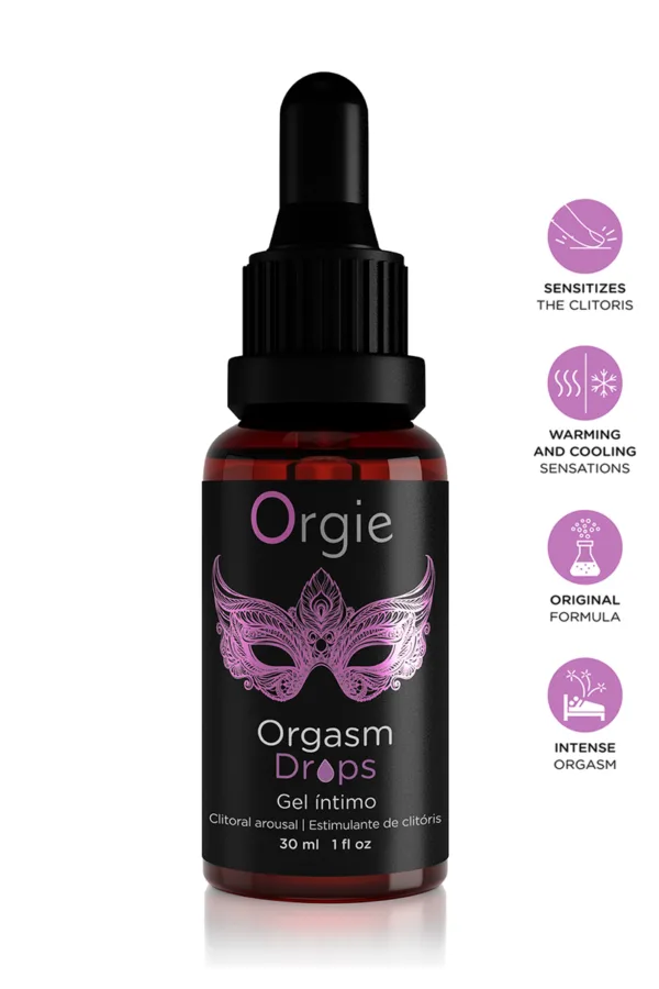 Gel d’excitation du Clitoris Orgasm Drops - 94edenstreet.com - sexshop en ligne