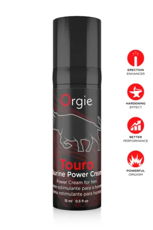 Crème pour améliorer l’érection Touro Power - 94edenstreet.com - sexshop en ligne