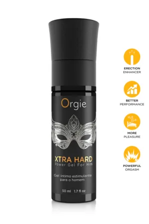 Gel stimulant lexcitation et lérection Xtra Hard - 94edenstreet.com - sexshop en ligne