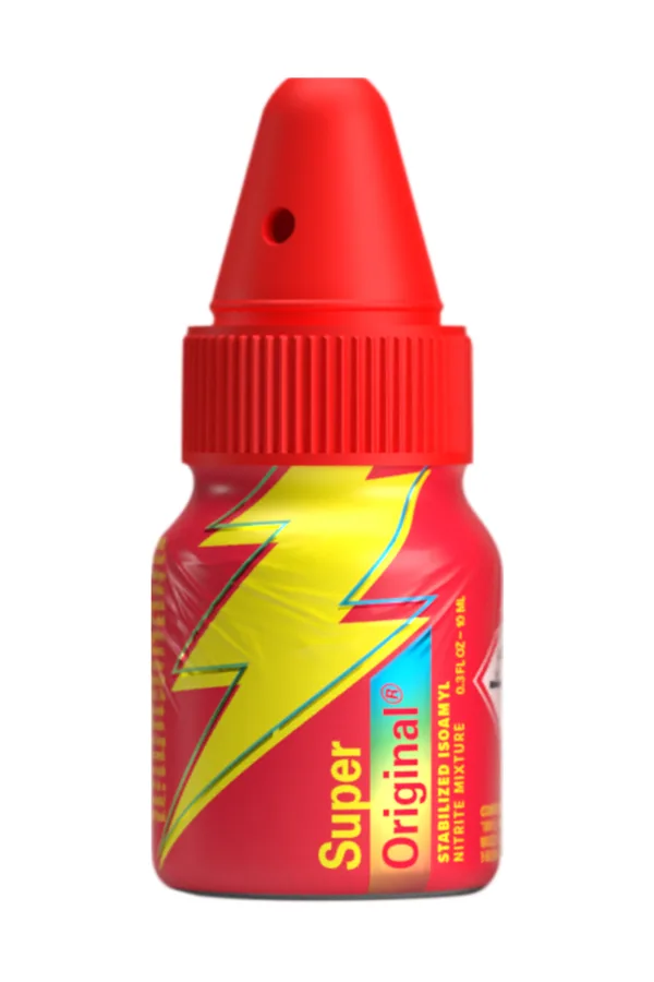 Poppers Super Original 10ml avec inhalateur - 94edenstreet.com - sexshop en ligne