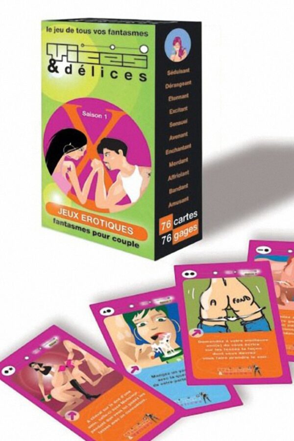 Jeu érotique Vices et délices – saison 1 - 94edenstreet.com - sexshop en ligne