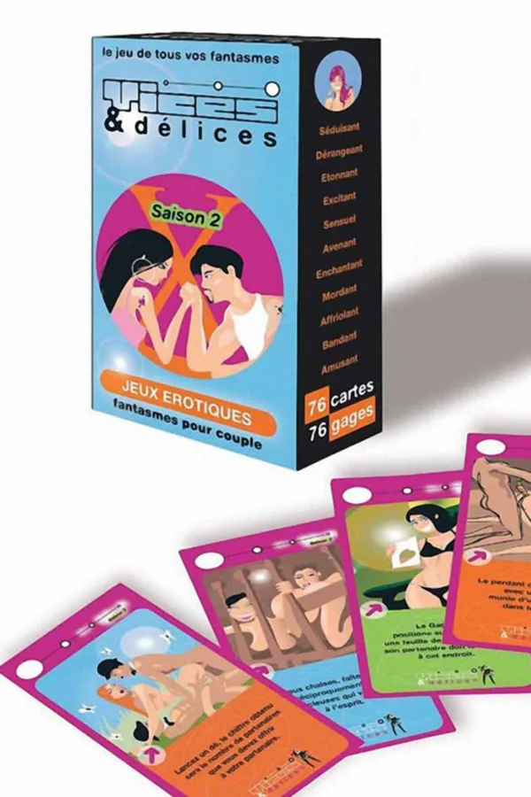 Jeu coquin Vices et délices – saison 2 - 94edenstreet.com - sexshop en ligne