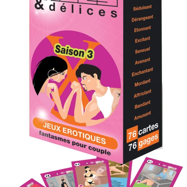 Jeu érotique Vices et Délices – saison 3