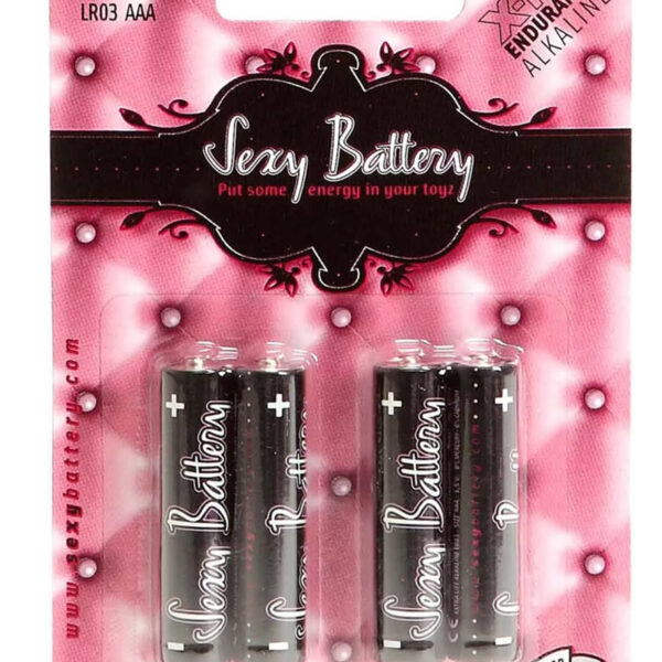 Sexy battery – Piles AAA x4
