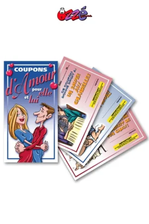Coupons d’Amour - 94edenstreet.com - sexshop en ligne