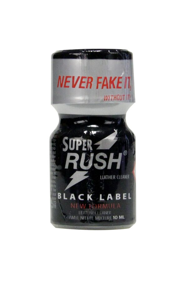 Poppers Super Rush Black Label 10ml - 94edenstreet.com - sexshop en ligne