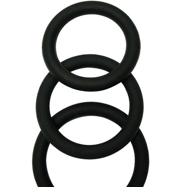 Set 3 CockRings silicone – Malesation