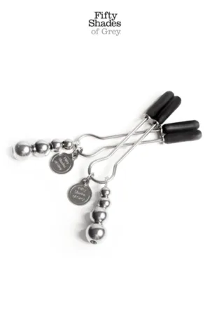 Bijoux de seins réglables – Fifty Shades Of Grey - 94edenstreet.com - sexshop en ligne