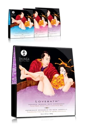 Sels de bain Lovebath – Shunga - 94edenstreet.com - sexshop en ligne