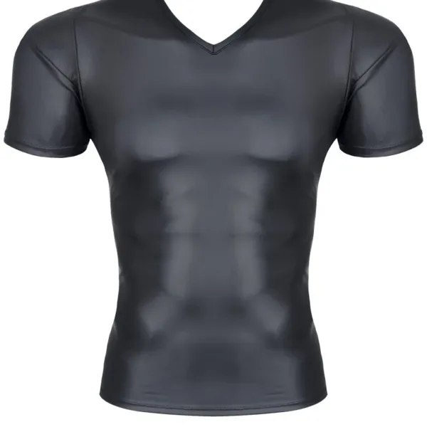 T-shirt wetlook noir – Regnes