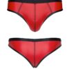 Slip rouge wetlook – Regnes - 94edenstreet.com - sexshop en ligne