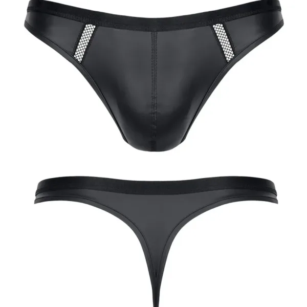 String wetlook noir – Regnes