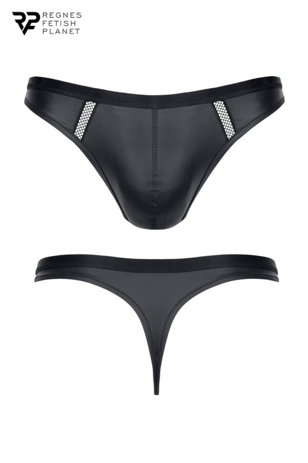 String wetlook noir - Regnes – Image 2