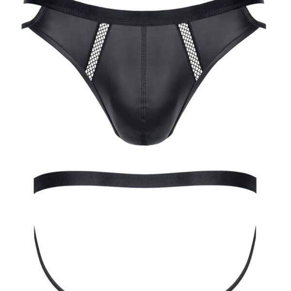 Jock strap noir wetlook – Regnes