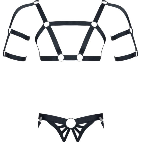 Ensemble harnais et jockstrap ouvert – Regnes