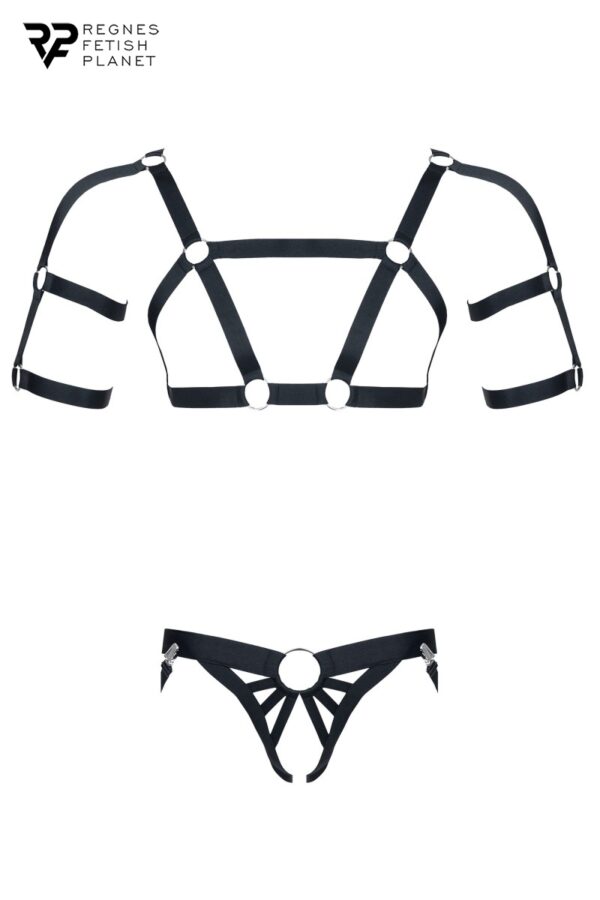 Ensemble harnais et jockstrap ouvert – Regnes - 94edenstreet.com - sexshop en ligne