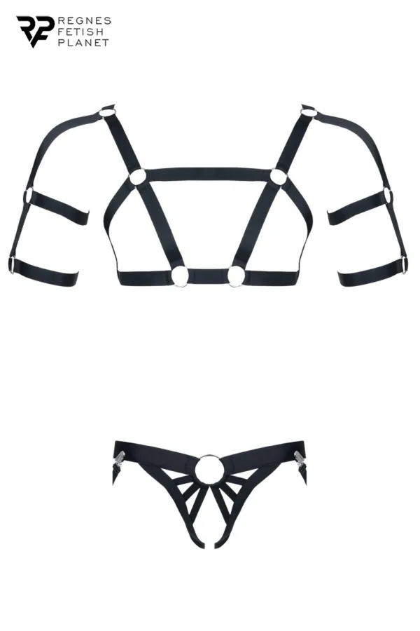 Ensemble harnais et jockstrap ouvert – Regnes - 94edenstreet.com - sexshop en ligne