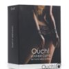 Menottes Premium en cuir noir – Ouch - 94edenstreet.com - sexshop en ligne