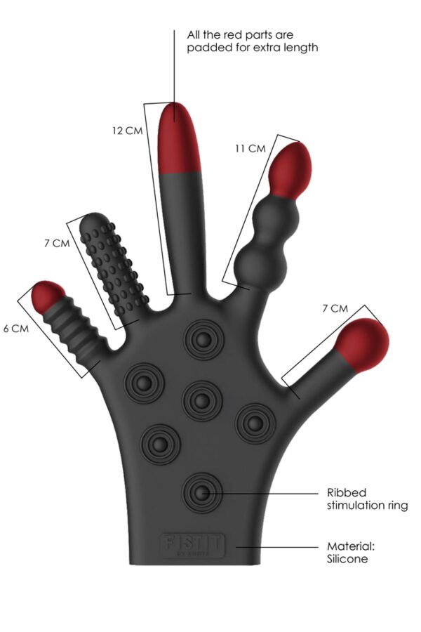 gant de stimulation en silicone - FISTIT – Image 2