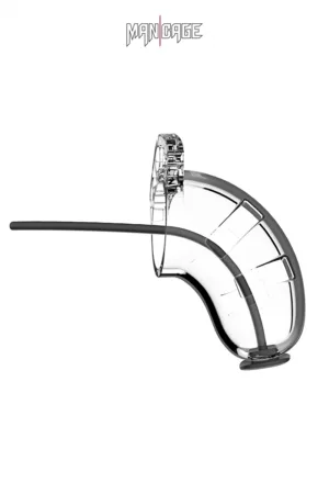 Cage de chasteté 6,5cm avec plug d’urètre – ManCage 15 - 94edenstreet.com - sexshop en ligne