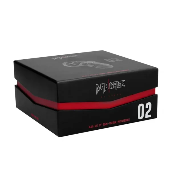 Cage de chasteté 9cm ManCage 02 noir