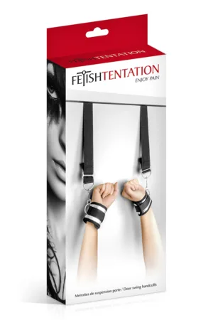 Menottes de suspension de porte Fetish Tentation - 94edenstreet.com - sexshop en ligne