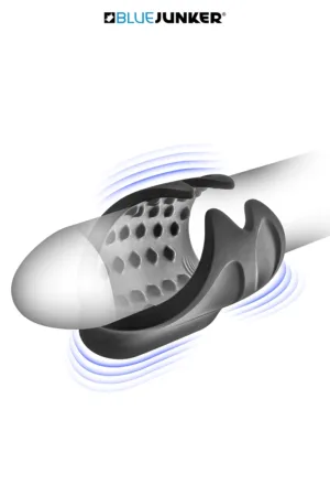 Masturbateur vibrant automatique avec ergots – Blue Junker - 94edenstreet.com - sexshop en ligne