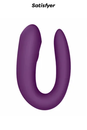 Stimulateur Double Joy violet – Satisfyer - 94edenstreet.com - sexshop en ligne