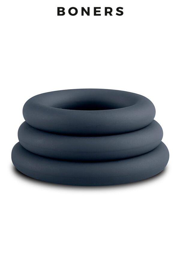 Kit de 3 anneaux de pénis - Boners – Image 2