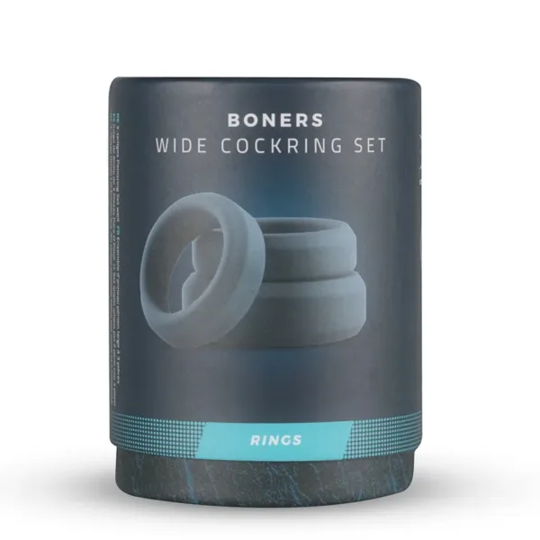 Kit de 3 anneaux de pénis larges – Boners