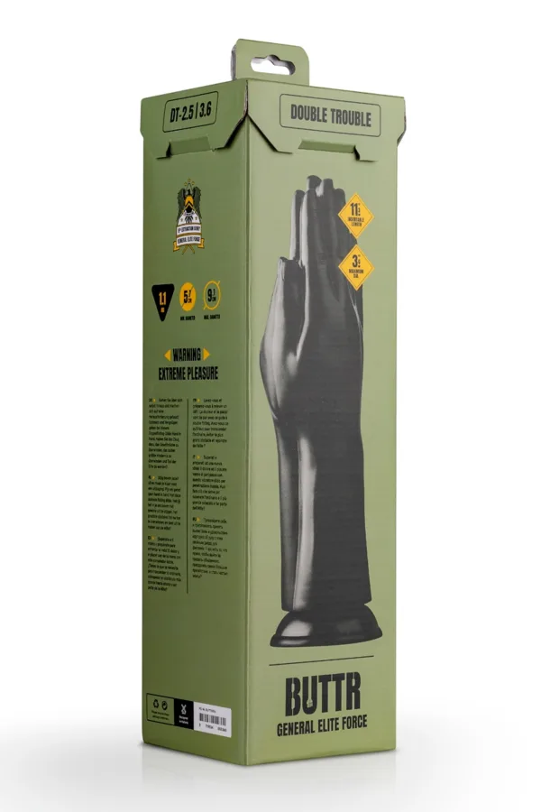 Mains jointes 30,7×9,1cm Double Trouble – BUTTR - 94edenstreet.com - sexshop en ligne