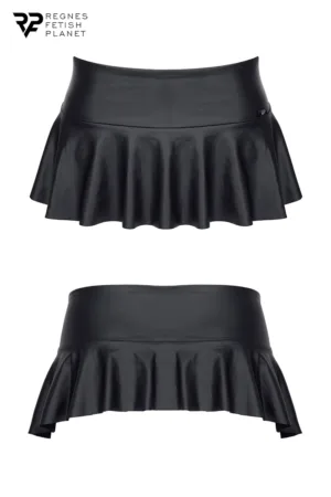Mini jupe taille basse noire – Regnes - 94edenstreet.com - sexshop en ligne