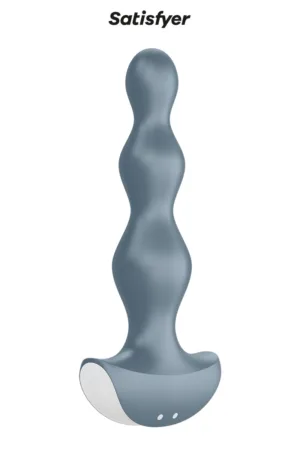 Plug anal vibrant Lolli Plug 2 gris – Satisfyer - 94edenstreet.com - sexshop en ligne