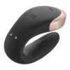 Stimulateur Double Love noir – Satisfyer - 94edenstreet.com - sexshop en ligne