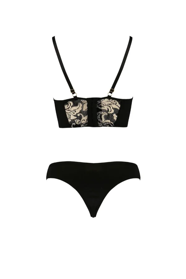 Ensemble culotte et bustier Victoria – Casmir - 94edenstreet.com - sexshop en ligne