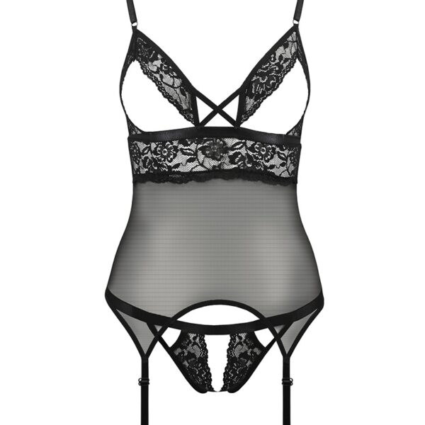 Guêpière seins nus Diabolina – Passion