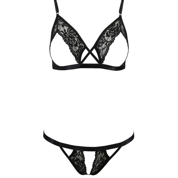 Ensemble sexy ouvert Diabolina – Passion