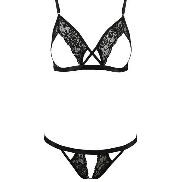 Ensemble sexy ouvert Diabolina – Passion