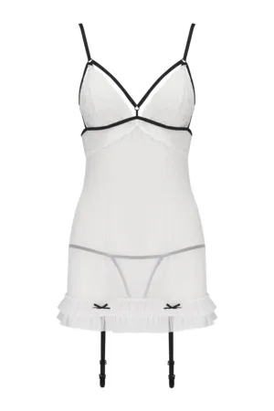 Nuisette à jarretelles Orihime – Passion - 94edenstreet.com - sexshop en ligne