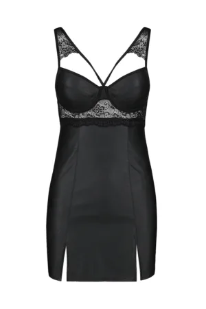 Nuisette faux cuir Loona – Passion - 94edenstreet.com - sexshop en ligne