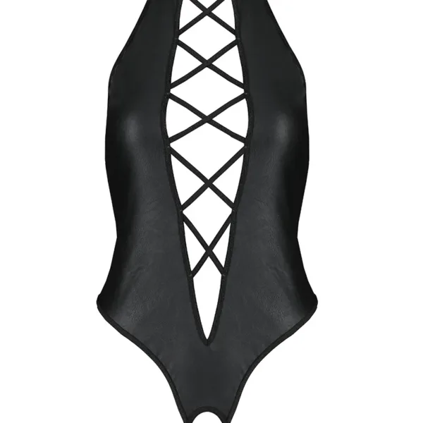 Body ouvert faux cuir Nancy – Passion