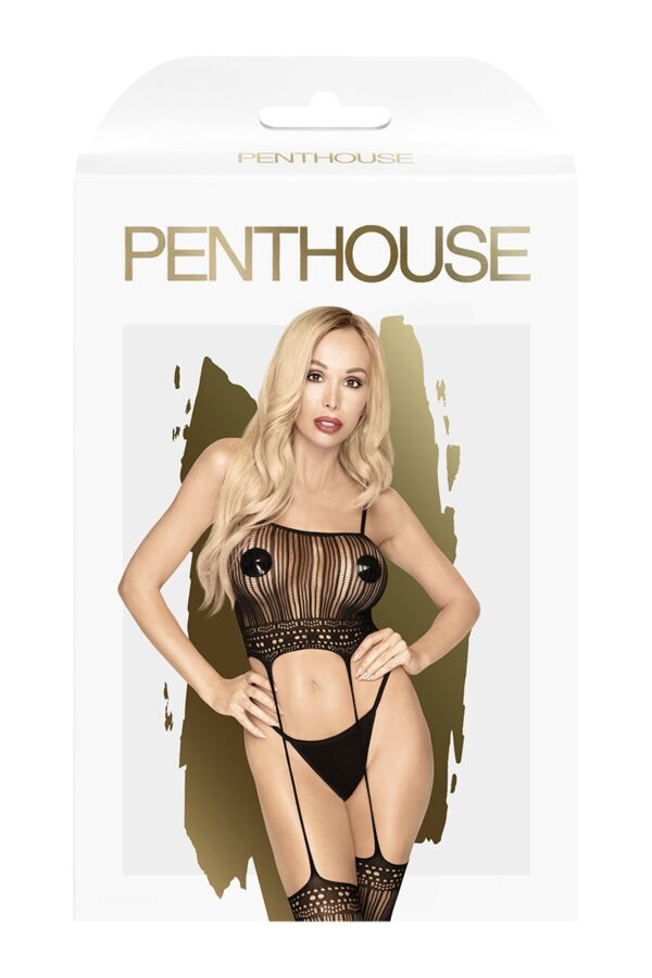 Combinaison porte-jarretelles Sex dealer – Penthouse - 94edenstreet.com - sexshop en ligne