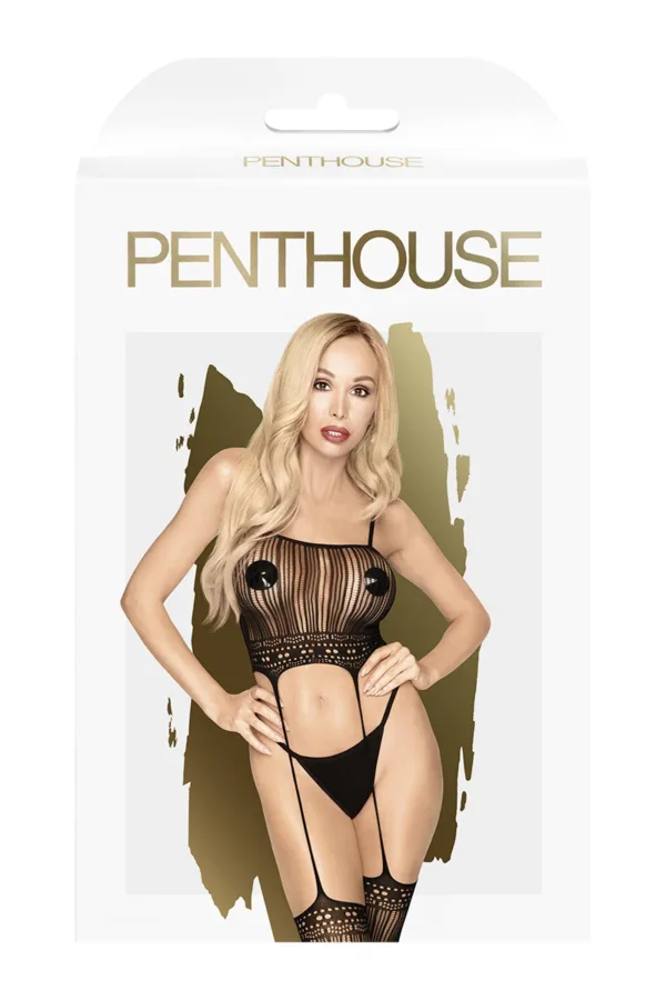 Combinaison porte-jarretelles Sex dealer – Penthouse - 94edenstreet.com - sexshop en ligne