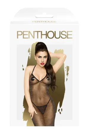 Robe Love on fire noire – Penthouse - 94edenstreet.com - sexshop en ligne