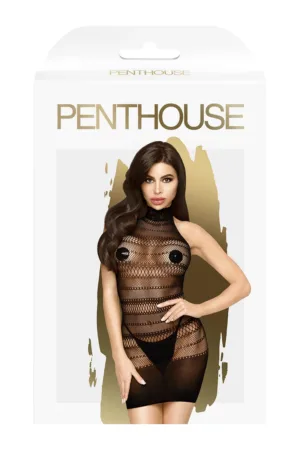 Robe Epic night noire – Penthouse - 94edenstreet.com - sexshop en ligne
