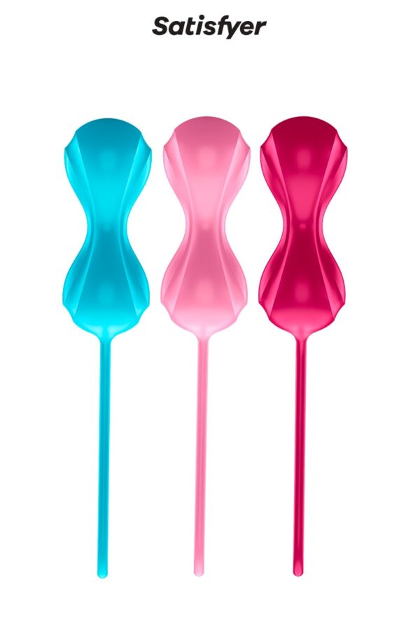 Set de 3 boules de Geisha Power Balls – Satisfyer - 94edenstreet.com - sexshop en ligne