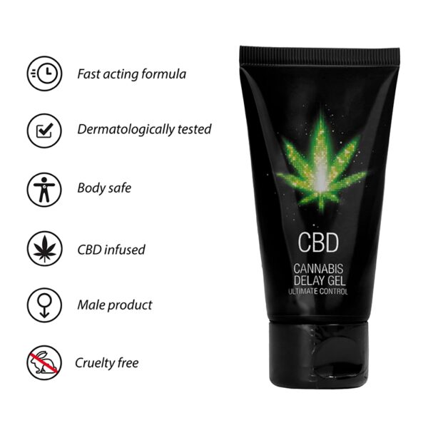 Gel retardant CBD Cannabis 50ml