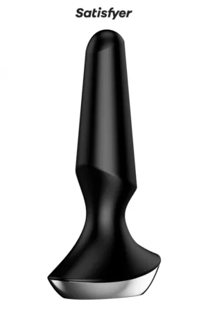 Plug-Ilicious 2 Noir – Satisfyer - 94edenstreet.com - sexshop en ligne