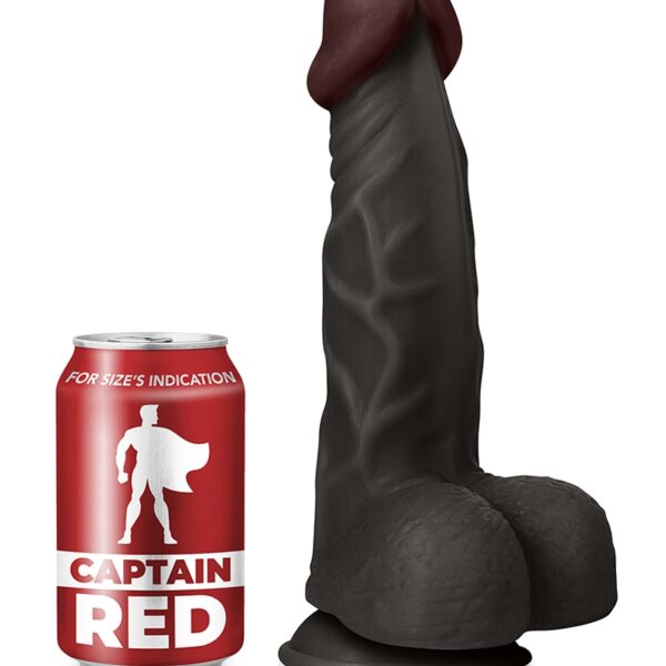 Gode Amazing Black 23 x 5 cm – Captain Red