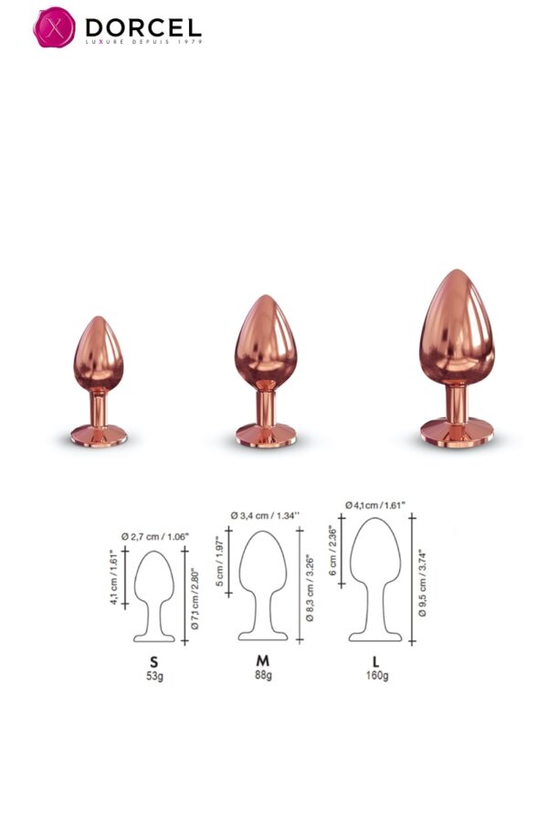 Diamond Plug S – Dorcel - 94edenstreet.com - sexshop en ligne